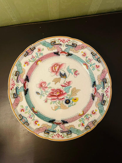 Vintage Copeland Chinese Floral Plate 10" England