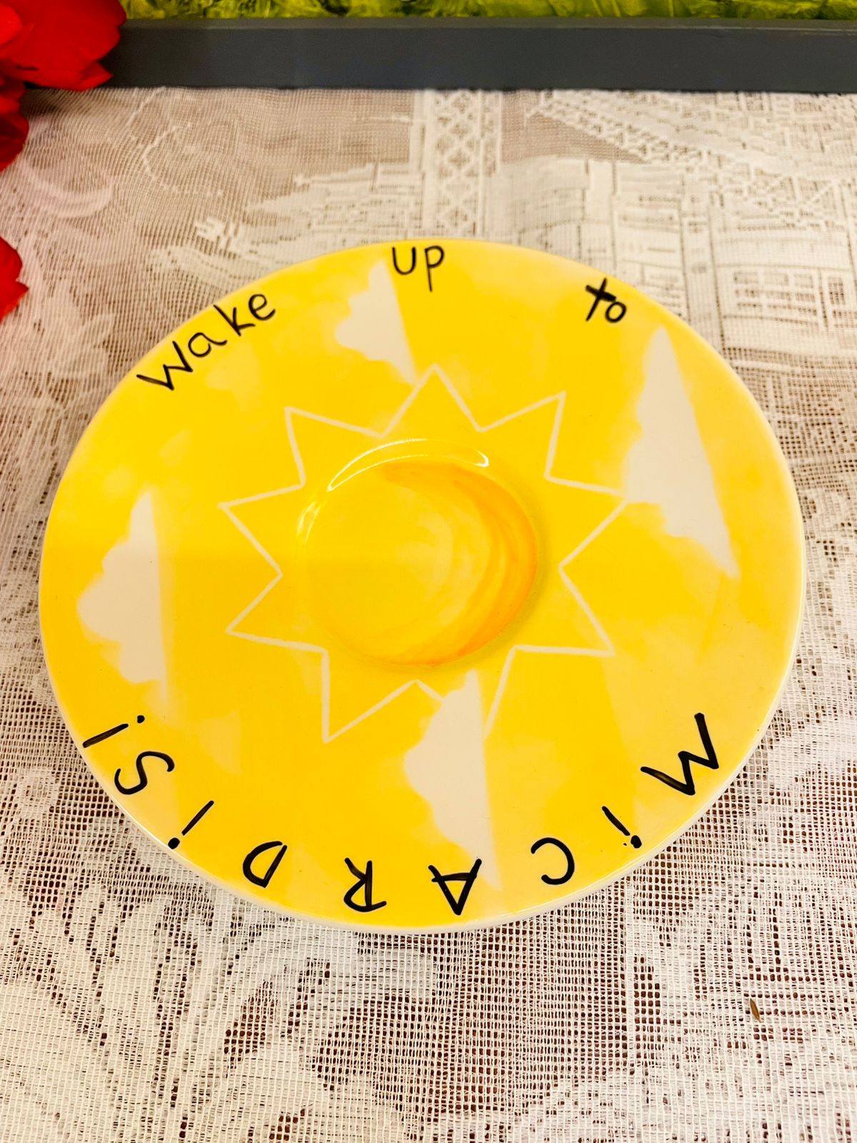 Whittard of Chelsea Hand-Painted Cup & Saucer