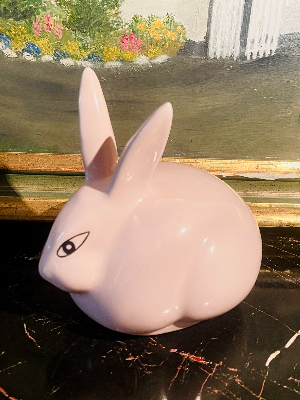 hammersleyengland, vintagerabbit, ceramicbunny, cottonballholder, pinkceramicdecor, englishcollectible, cottagecoredecor, vintagehomepakistan, sunsetkitchen, sunsetshop, pasteldecor, vanitydecor