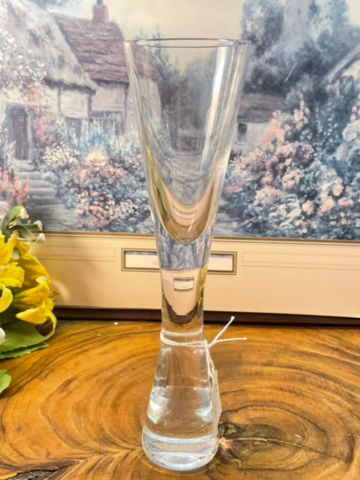 Elegant Tall Glass Vase – Minimalist Modern Flower Vase