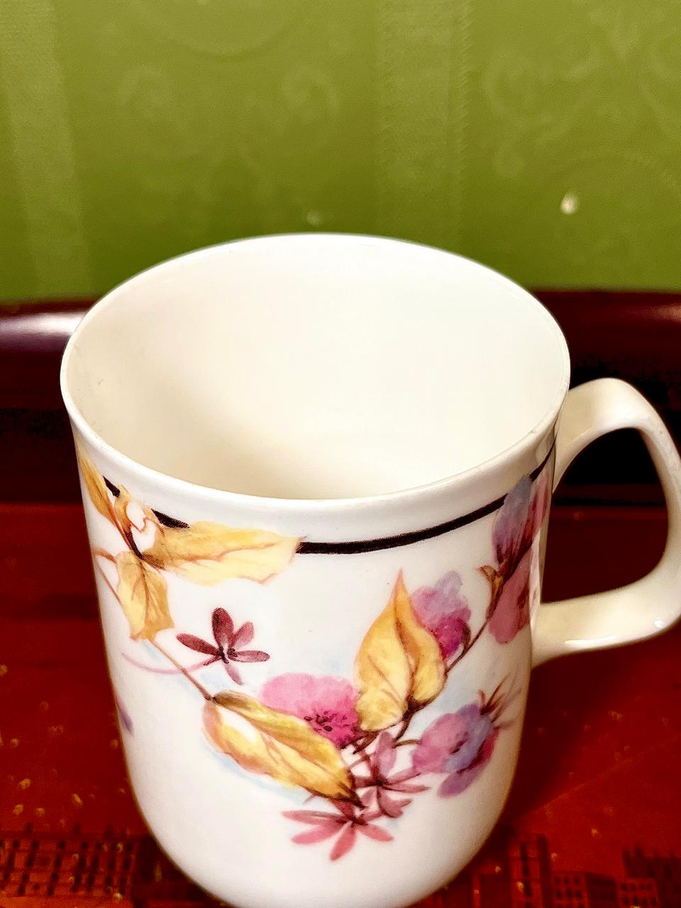 Rose of England Bone China Floral Mug 4" – Made in England