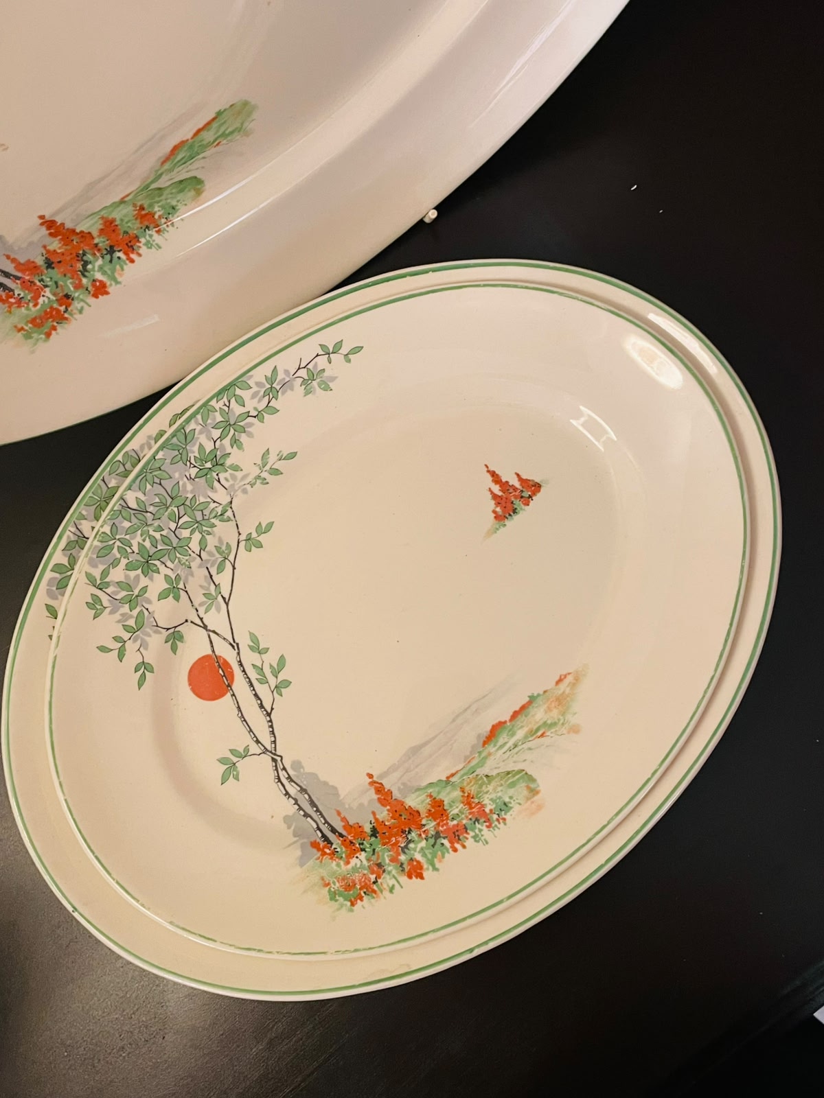 Royal Staffordshire Vintage Oval Serving Platters
