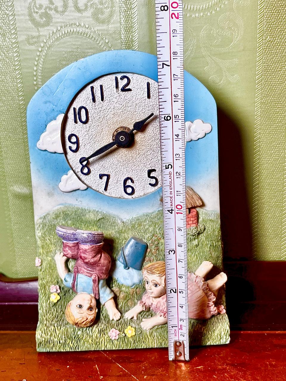 Children Garden Decorative Clock Approx. 7.5 Inch