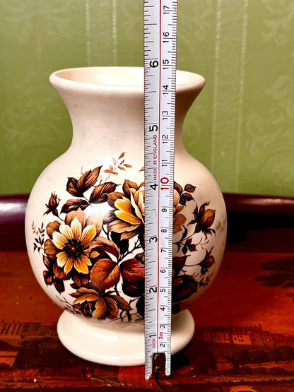 Purbeck Gifts Dorset Floral Ceramic Vase – 6 Inch | Made in England