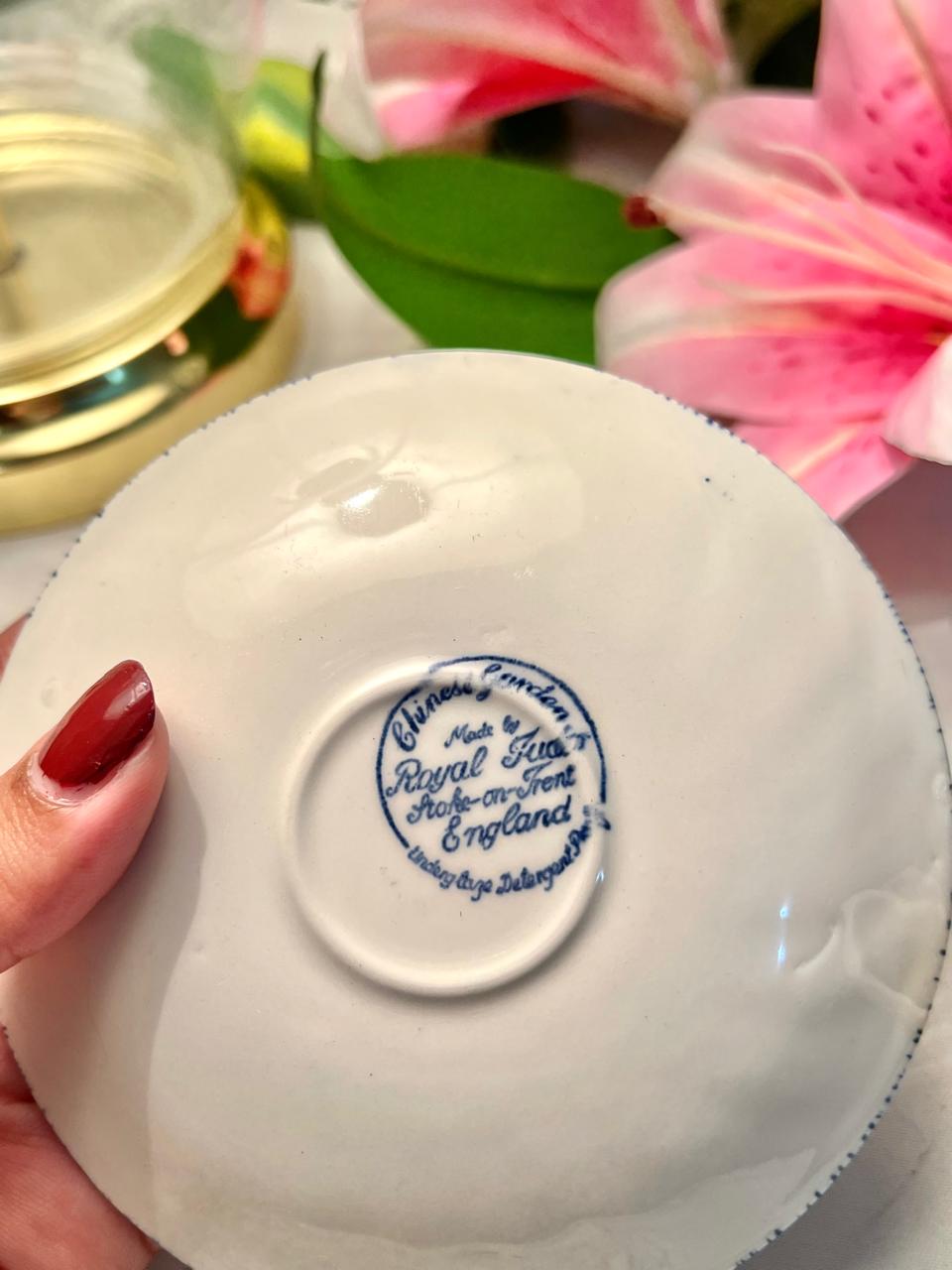 Royal Grafton Chinese Garden Coffee Cup & Saucer Set 2 Piece