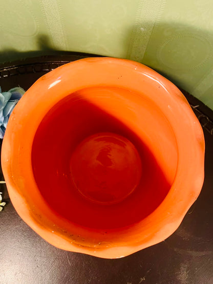 Hand-Painted Terracotta Ceramic Planter Pot – 5 Inch