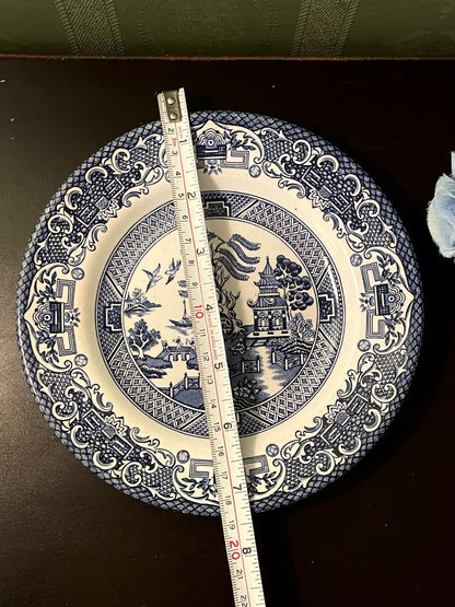 Crownstone Old Willow Blue Side Plate 7 Inch