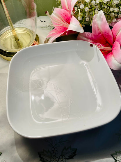 Jamie Oliver Queens White Oven-Safe Serving Dish Approx. 23 cm