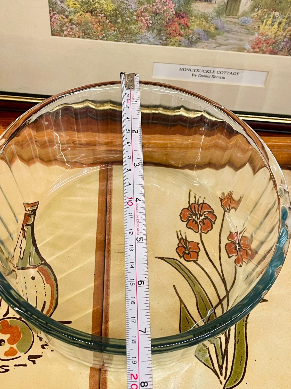 Clear Glass Oven-Safe Mixing & Baking Bowl – Vintage Pyrex Style