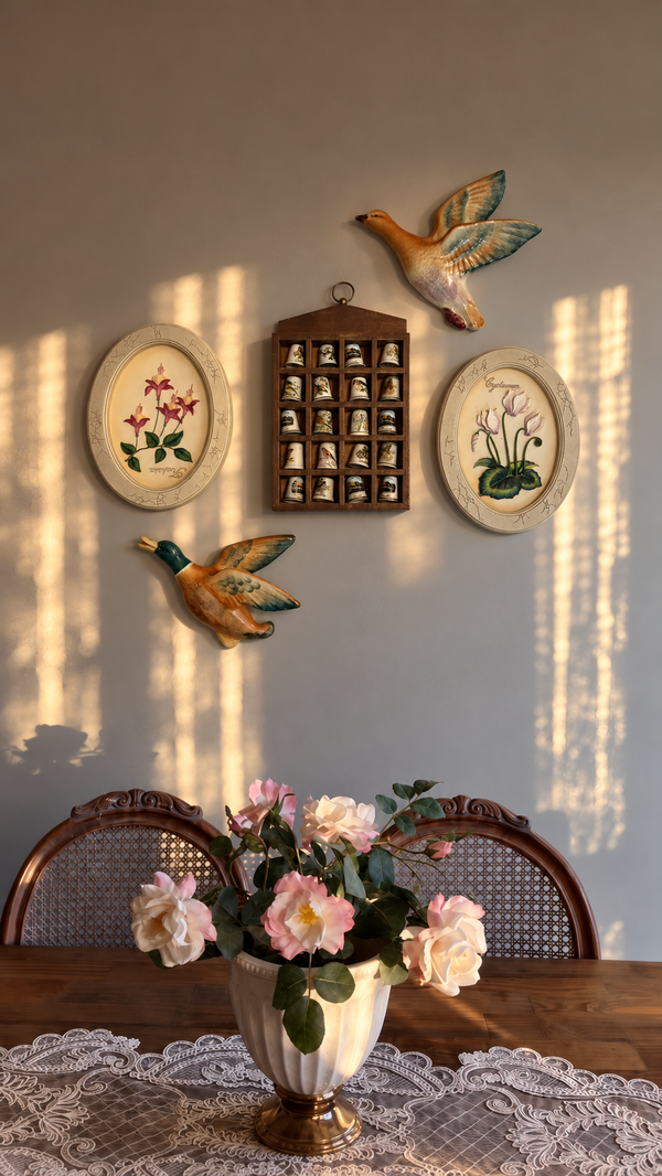 The Botanical Flight Gallery Wall Set – Marks & Spencer 5 Piece Collection