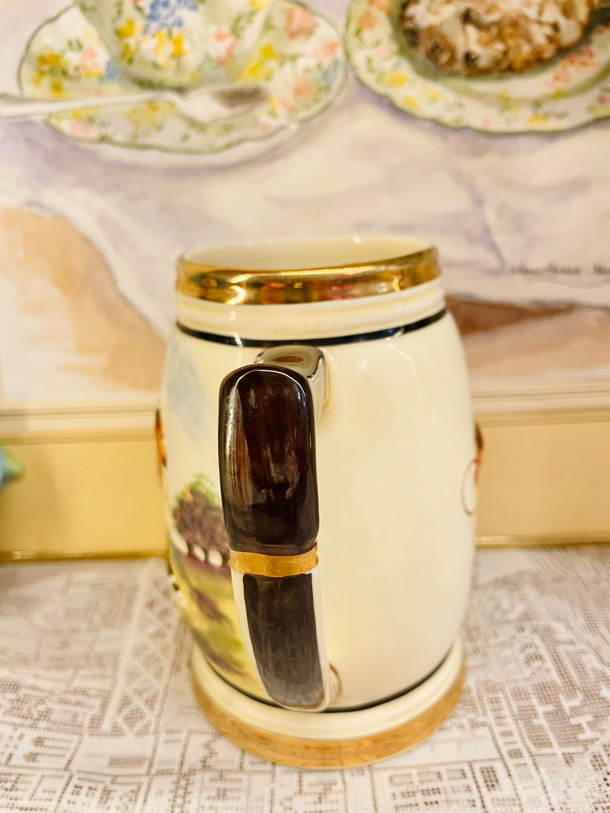 Vintage Hunting Musical Mug – Thorens Swiss