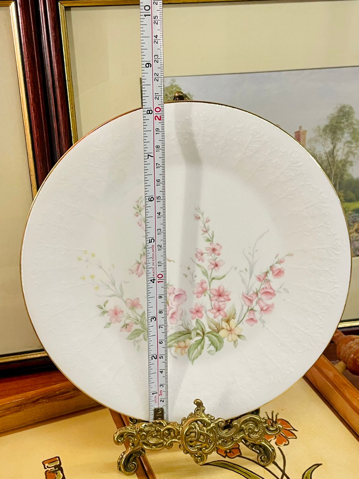Royal Albert “For All Seasons – Parkland” Floral Plates (Set of 4)(3200 each)
