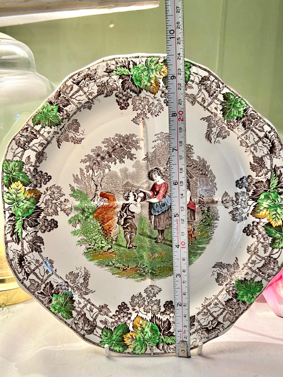 Copeland Spode's Byron Countryside Decorative Plate – 9 Inches