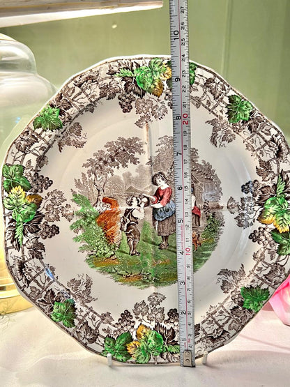 Copeland Spode's Byron Countryside Decorative Plate – 9 Inches