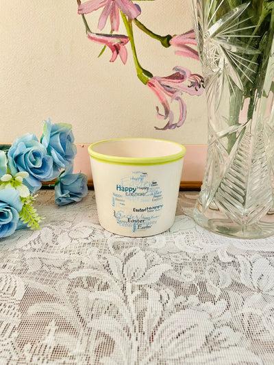 Happy Easter Decorative Planter Pot – Small