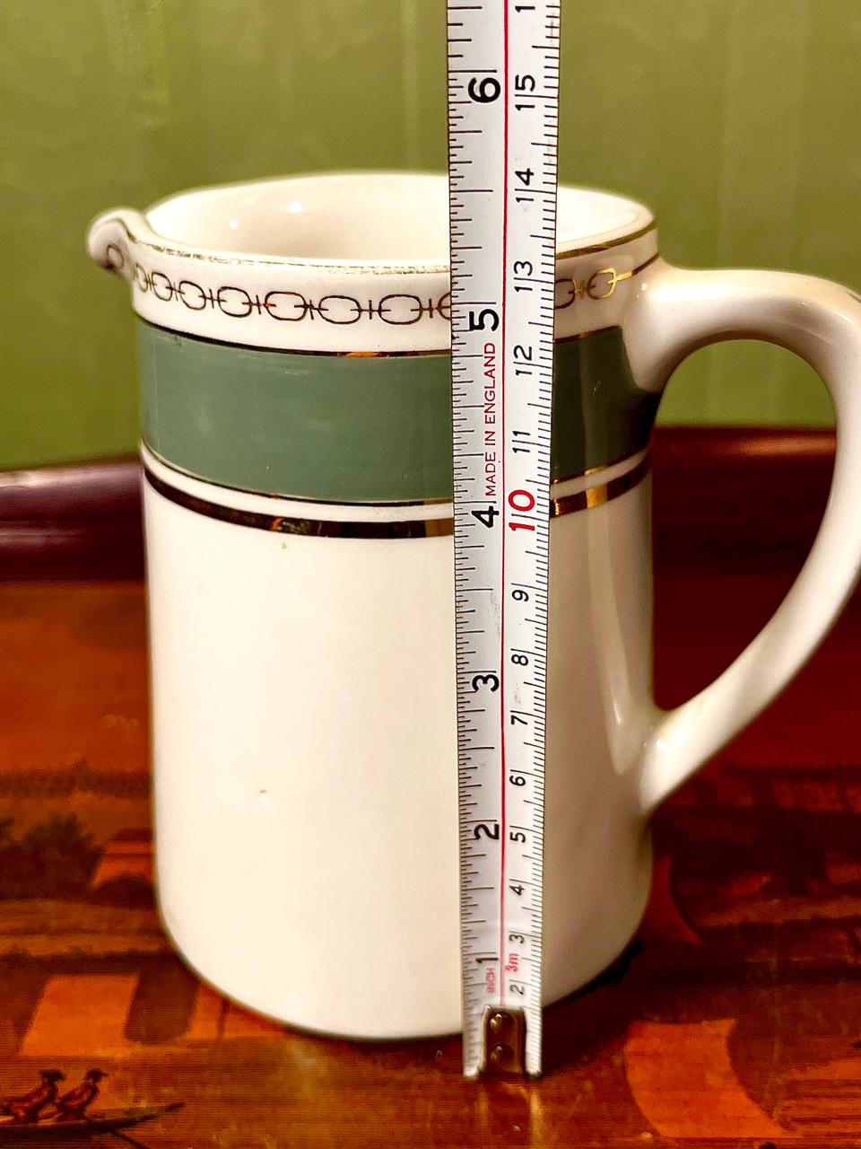 Vintage English Ceramic Milk Jug | 5 Inch Creamer Pitcher