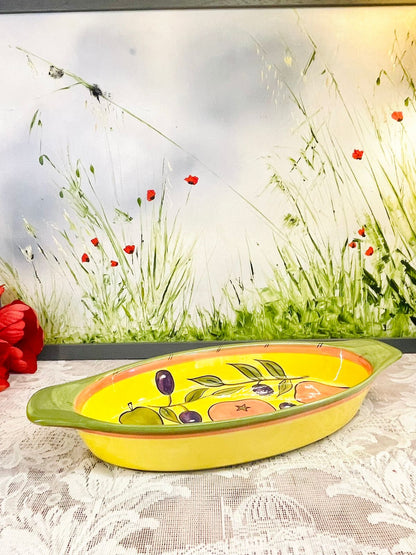 Olivio by Rayware Mediterranean Oval Serving Dish