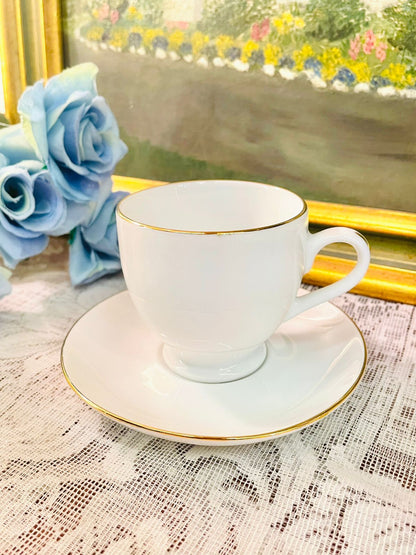 Harmony Fine China Coffee Cup & Saucer Set of 6