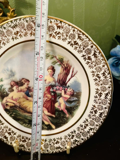 Imperial Bone China 22K Gold Decorative Plate 6 Inch