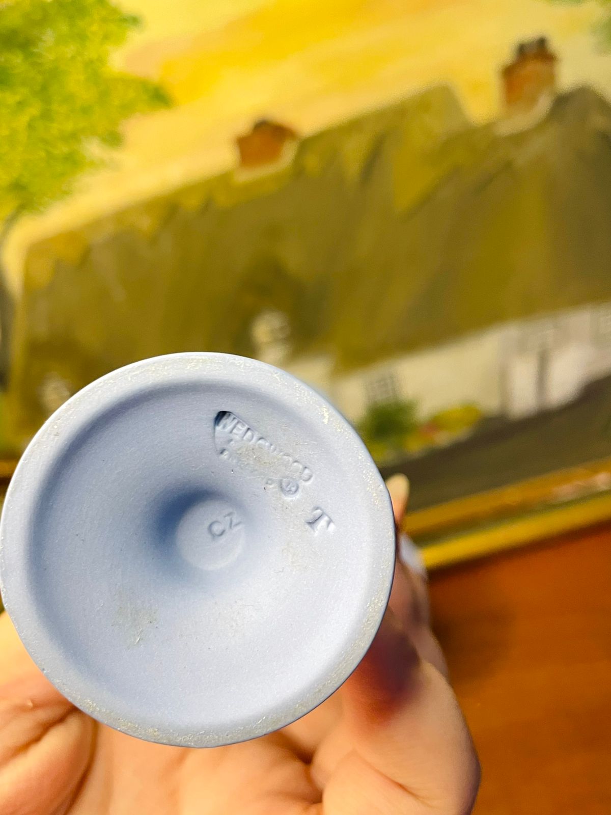 Rare Find Wedgwood Jasperware Pair of Fluted Vases | England