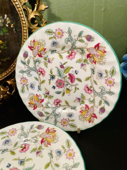 Minton Haddon Hall Bone China Plates Set of 2 – 6 Inch