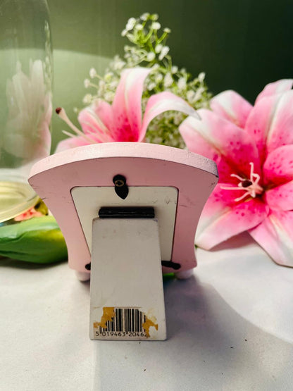 Pink Butterfly Mini Photo Frame 9 cm