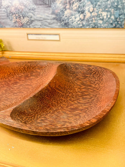 Pineapple Shaped Wooden Serving  Decorative Tray