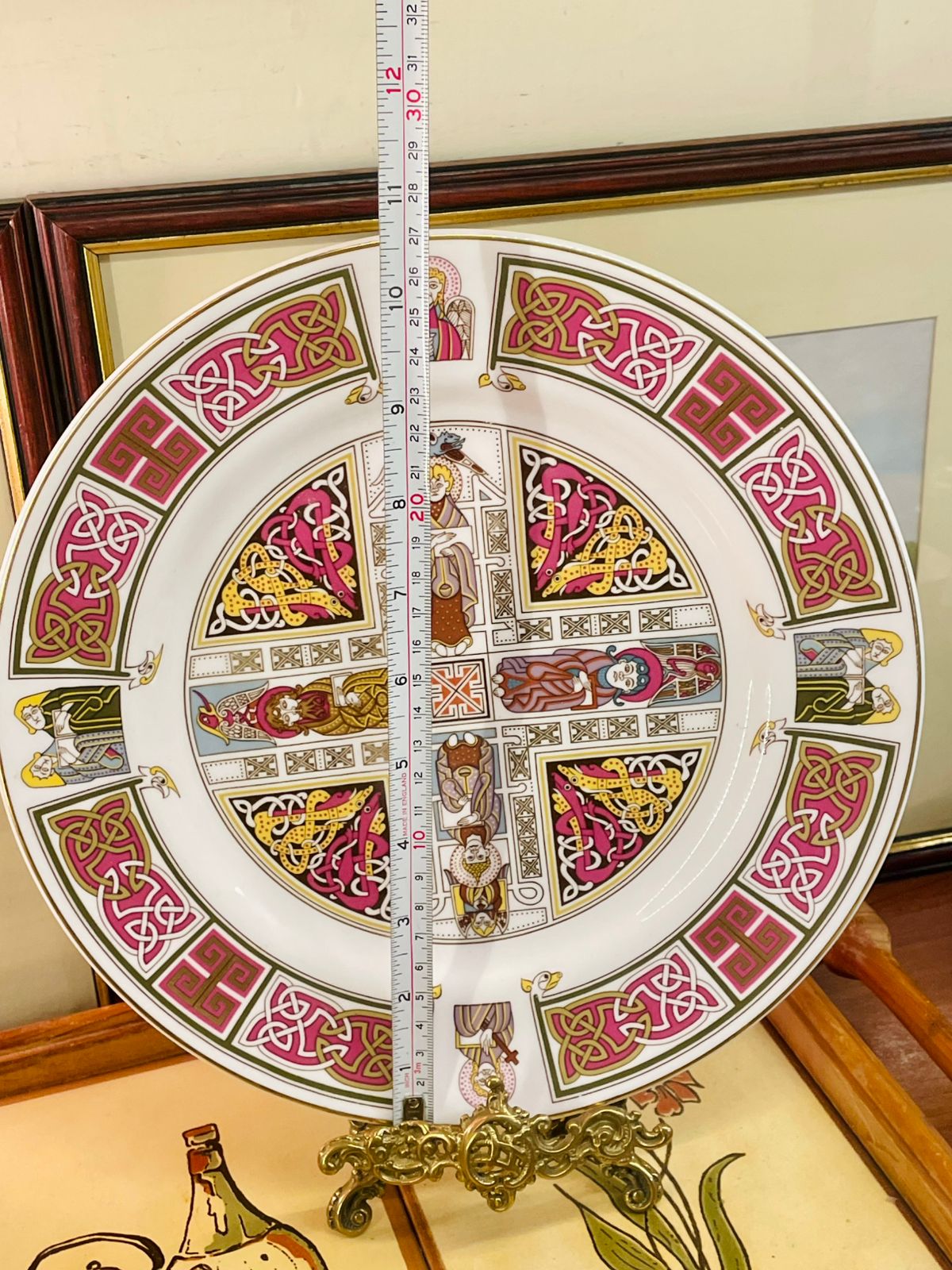 Spode “The St. Gall Plate” Bone China Collector Art Plate – England