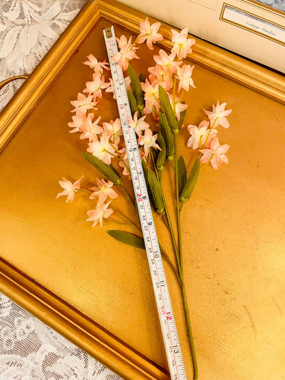 Pink Artificial Jasmine Floral Spray 13"