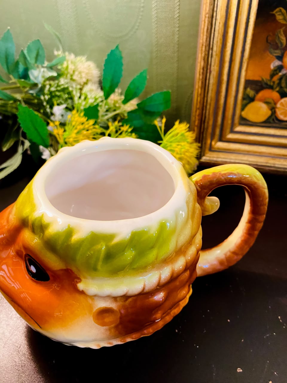Cute Dinosaur Ceramic Mug 4 Inch Novelty Coffee Mug
