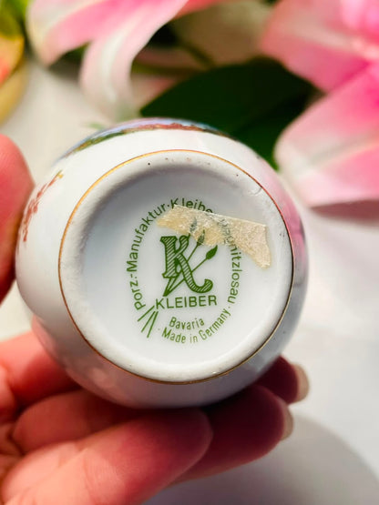 Kleiber Bavaria Loreley-Rhein Porcelain Vase Approx. 11 cm