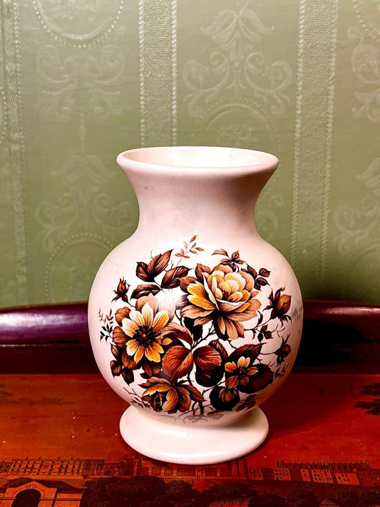 Purbeck Gifts Dorset Floral Ceramic Vase – 6 Inch | Made in England