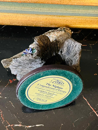 The Nightjar Bird Figurine – Eaglemoss Country Bird Collection (Hand-Painted, 2003)