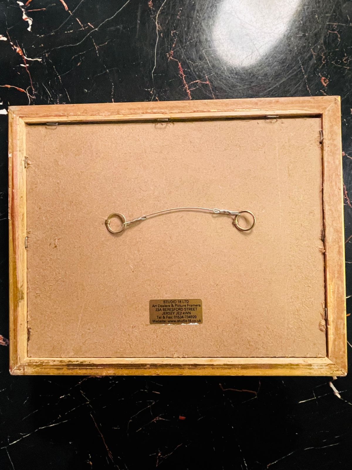 Vintage Gold Picture Frame by Studio 18 Jersey