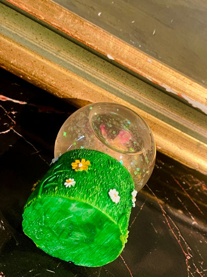 Mini Butterfly Snow Globe — Floral Garden Base