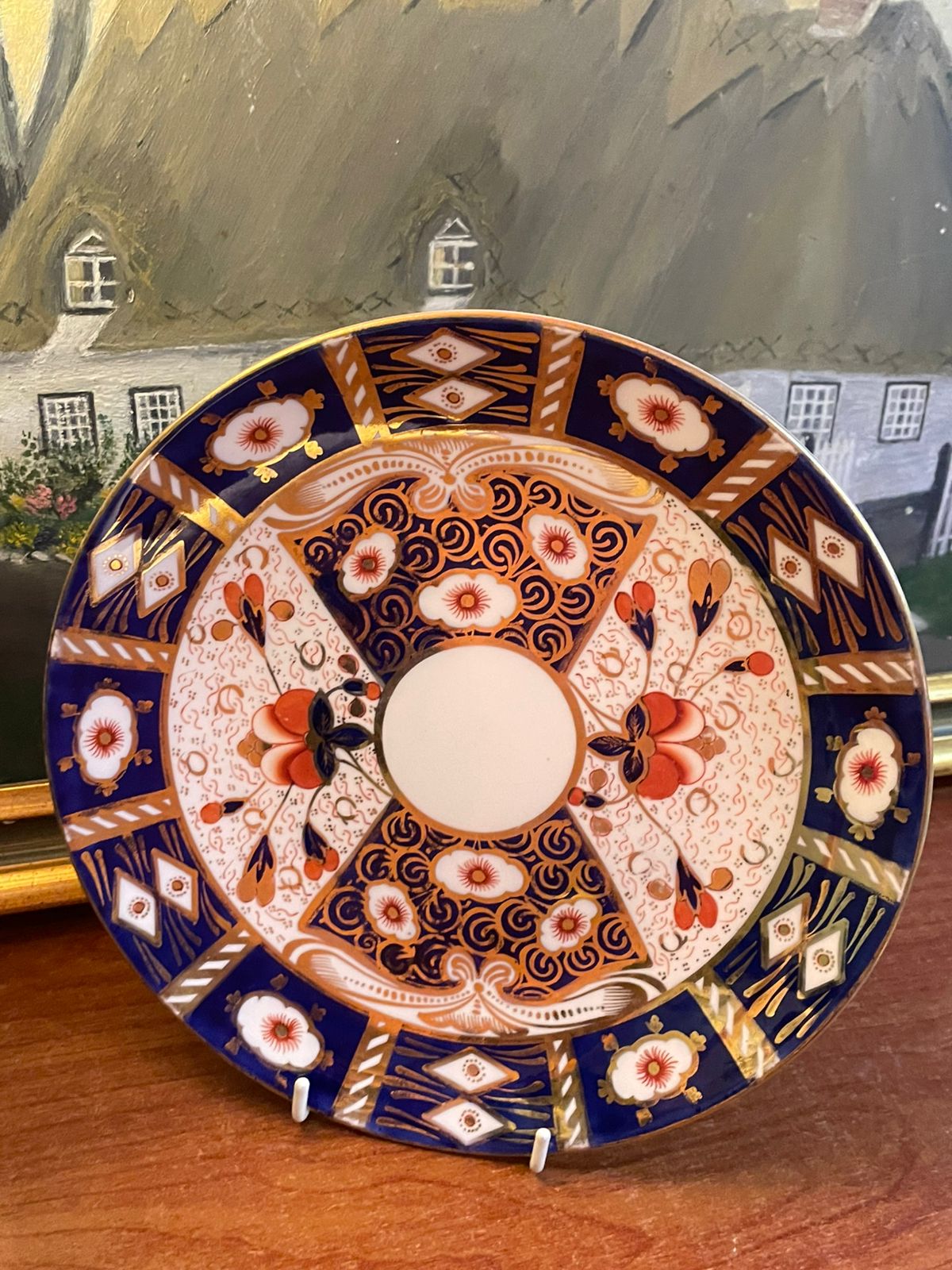 Paragon Imari 1918 Plate | 10" | Japanese Floral Pattern | Antique English China