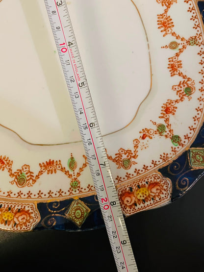 Vintage Keltcraft Imari Style Plates & Platter Set