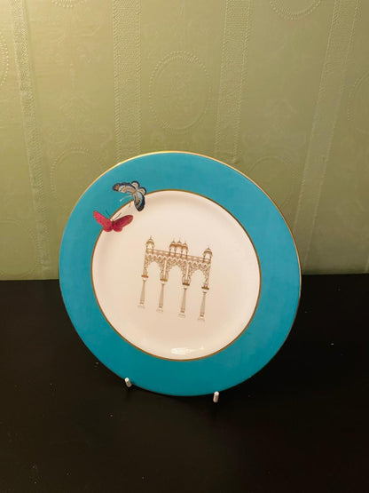 Goodearth Baradari Gardens of Paradise Decorative Plate 8"