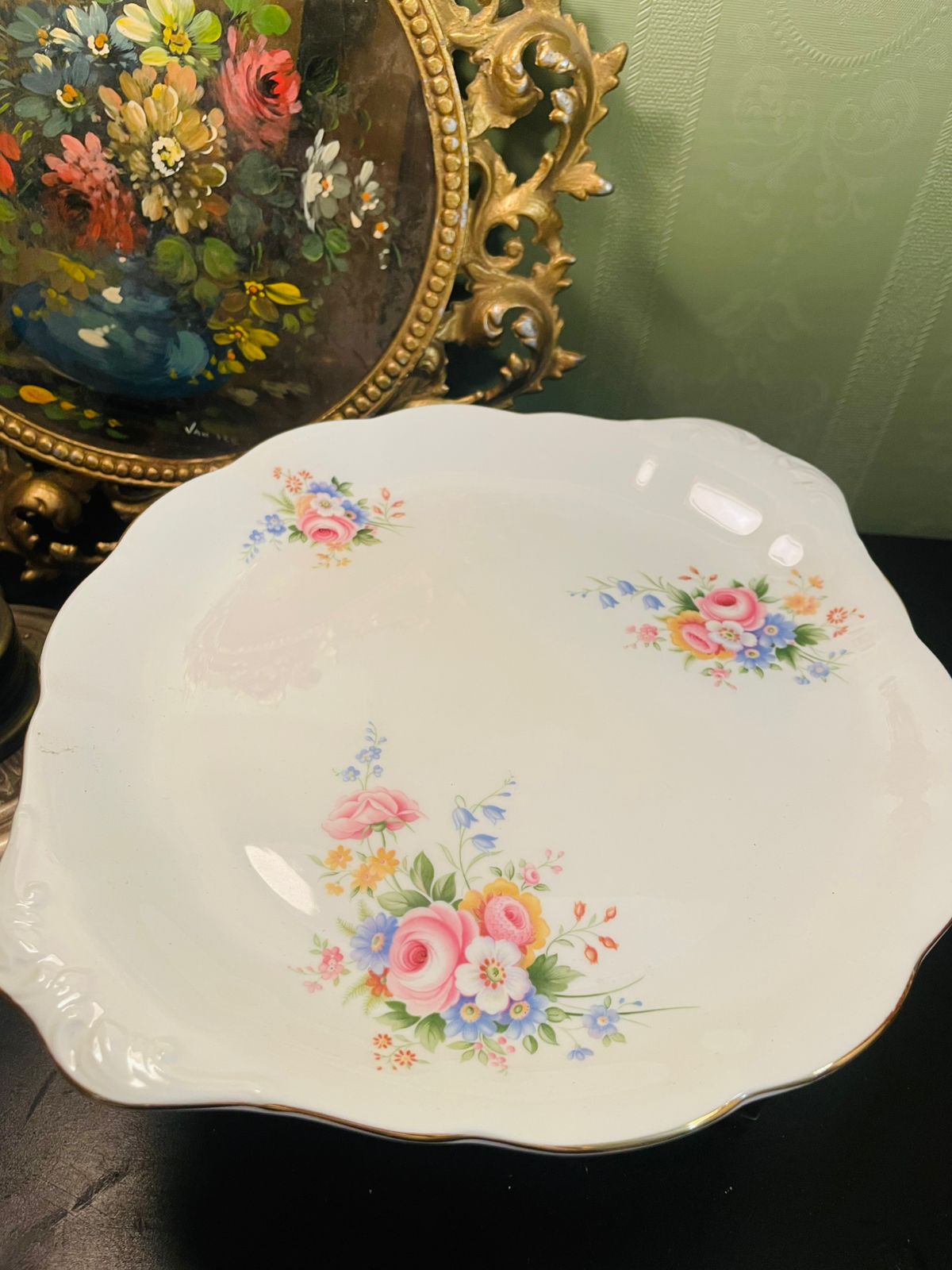Royal Albert Bone China Dessert Plates & Platter Set England