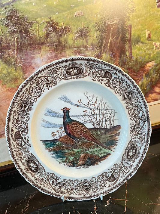 Mason’s Patent Ironstone Game Birds The Pheasant Decorative Plate – England