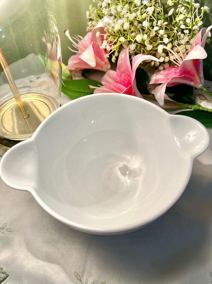 Dema Designs Simplicity White Porcelain Oven Dish 25cm