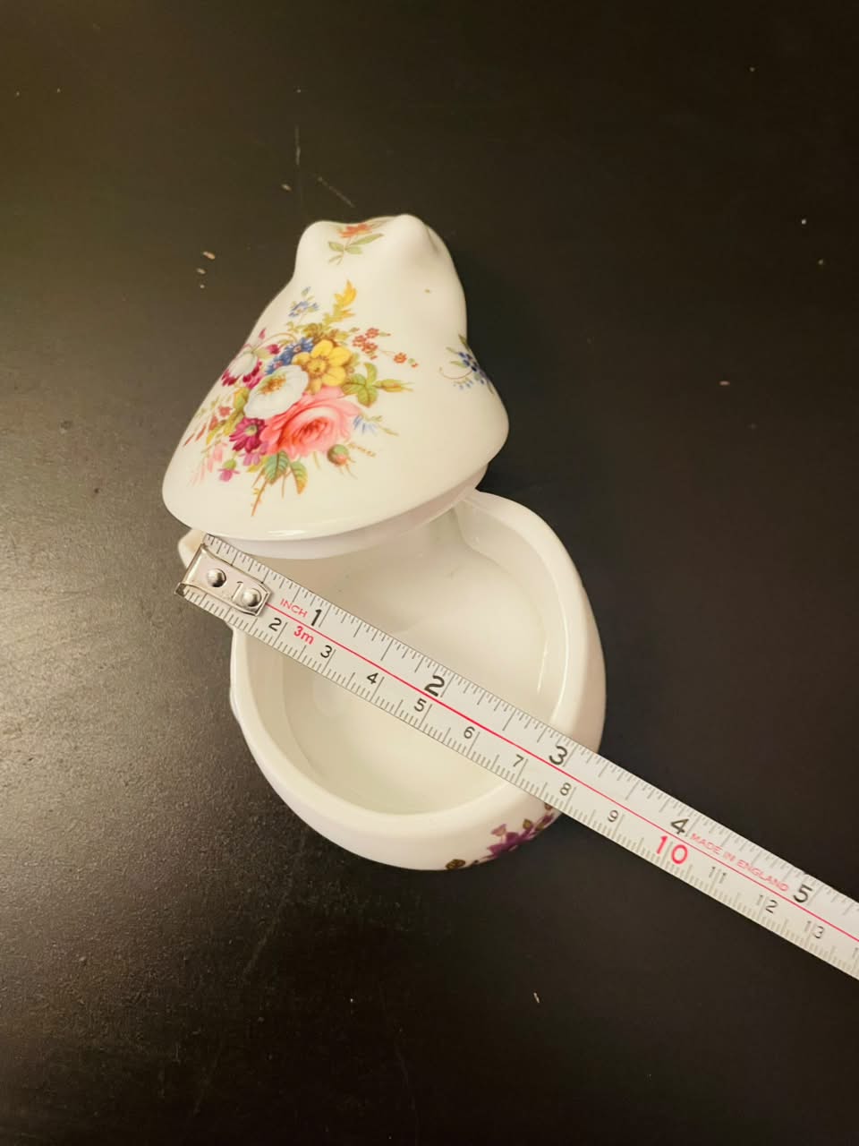Hammersley Fine Bone China Frog Trinket Box