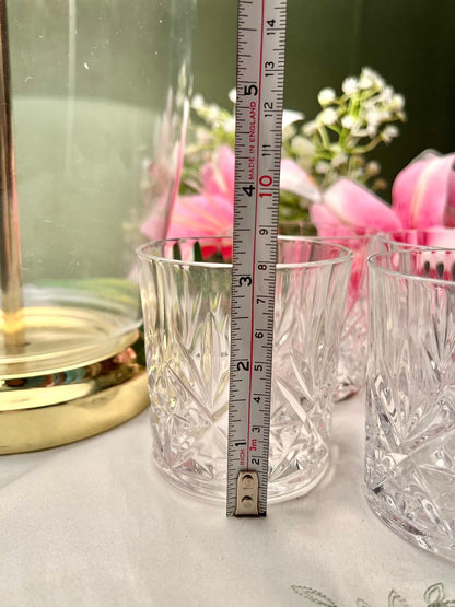 Vintage Cut Crystal Glass – Set of 8
