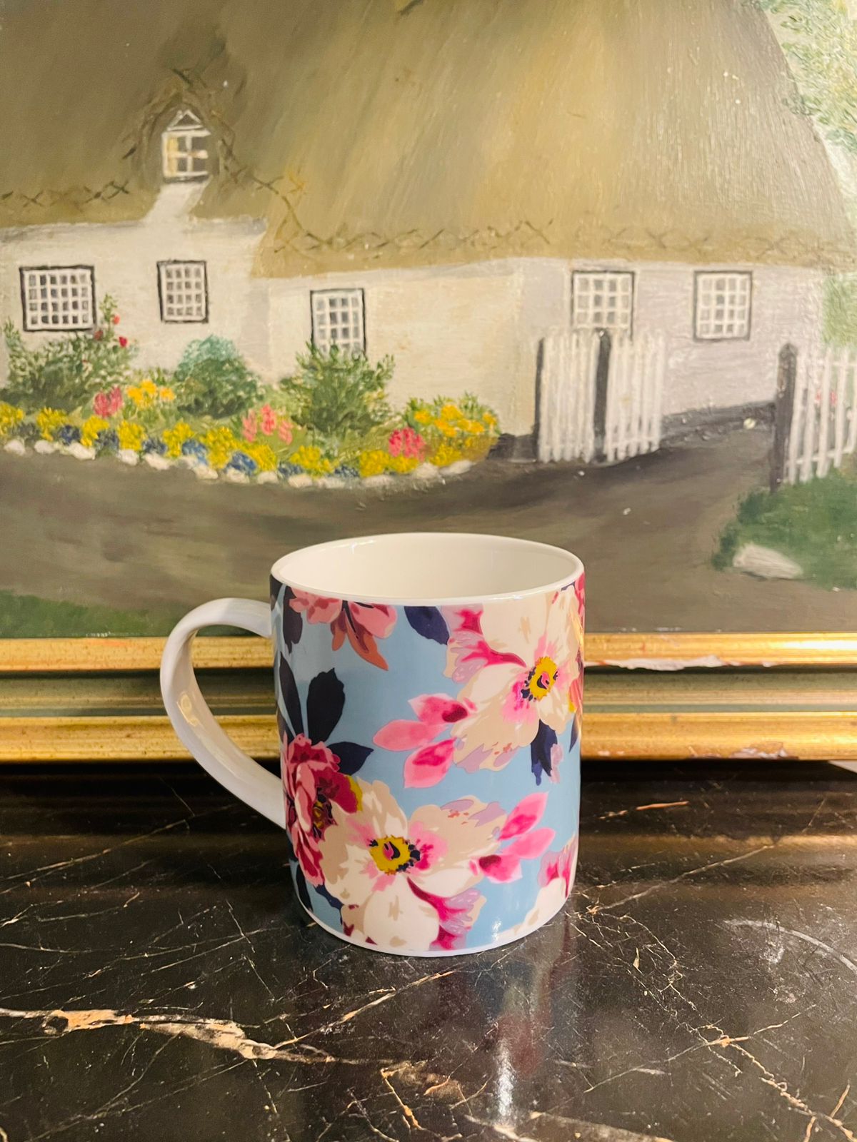 Floral Mug, Tea mug, Coffee mug ,Oven Safe, Ceramic , England