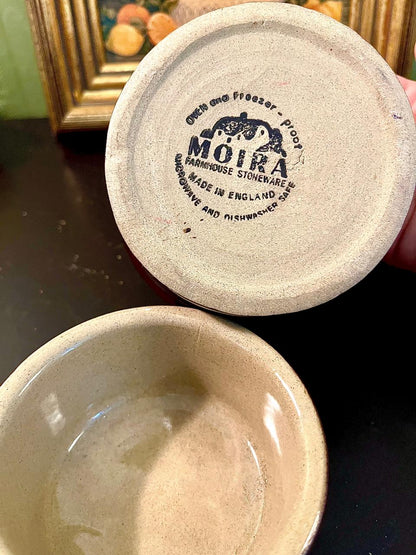 Moira 2-Piece Beige Oven-Safe Stoneware Bowl Set 5-Inch