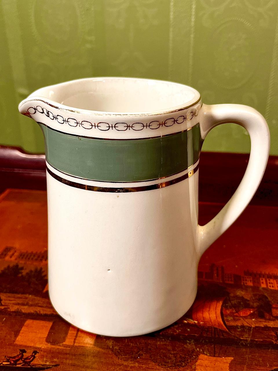 Vintage English Ceramic Milk Jug | 5 Inch Creamer Pitcher