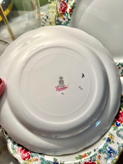 England Floral Dinnerware Set 14 pcs– Made in England