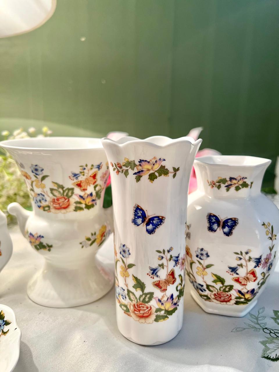 Aynsley Cottage Garden Fine Bone China Floral 5-Piece Set