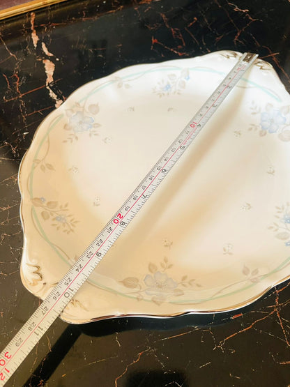 Royal Albert “Satin Rose” Fine Bone China Serving Plate – England