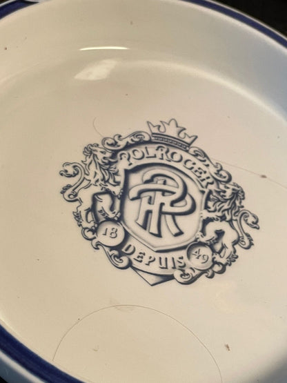 Vintage Pol Roger Porcelain Ashtray – Bavaria, 1949 Design